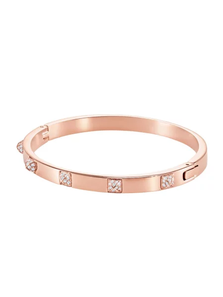 Bransoletka Swarovski różowa