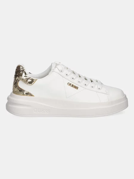 Pantofi Guess din piele alb