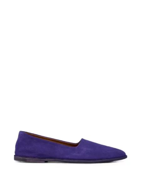 Велурени slip-on лоуфъри Marsell виолетово