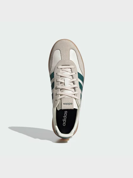 Кожаные кеды Adidas белые