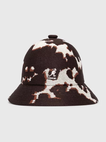 Шапка Kangol кафяво