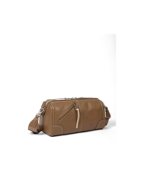 Torba Paul Smith skórzana brązowa