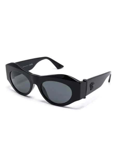Ochelari de soare Versace Eyewear cu imprimeu geometric negru