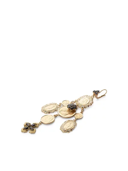 Náušnice Dolce & Gabbana žluté