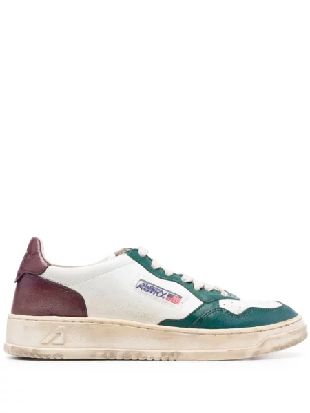 Sneakerși Autry zdrențuiți alb