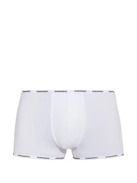Boxeri Dsquared2 cu autograf alb