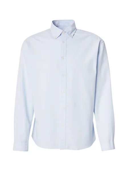 JACK & JONES Srajca JORNORREBRO svetlo modra / meta bela