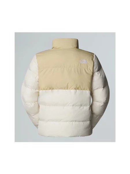 Kurtka ocieplana The North Face Saikuru gravel/white dune beżowa