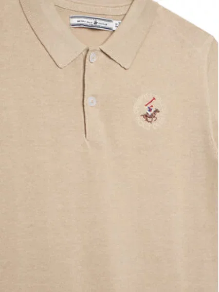Polo majica Beverly Hills Polo Club bež