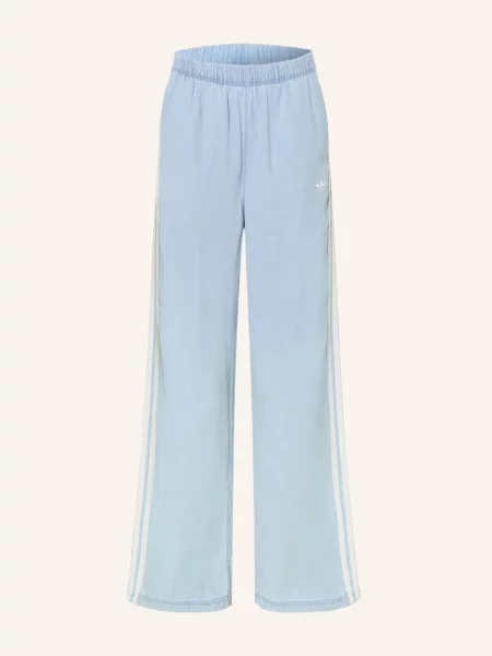 Adidas Originals Džíny S Širokými Nohavicemi Summer Glow Denim Wide Leg lghden bílé