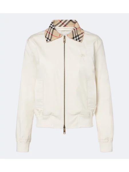 Geacă Burberry alb