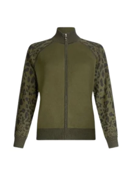 Bluza rozpinana Liu Jo zielona