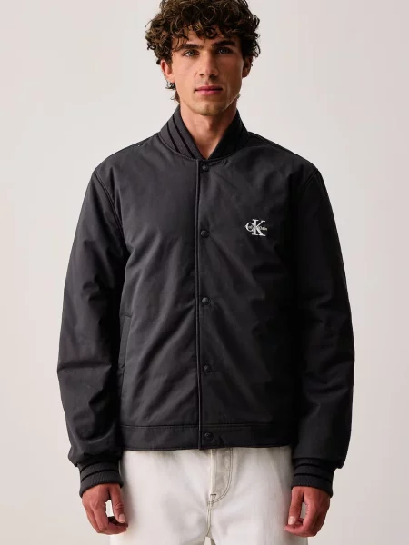 Calvin Klein Jeans kurtka przejściowa szara