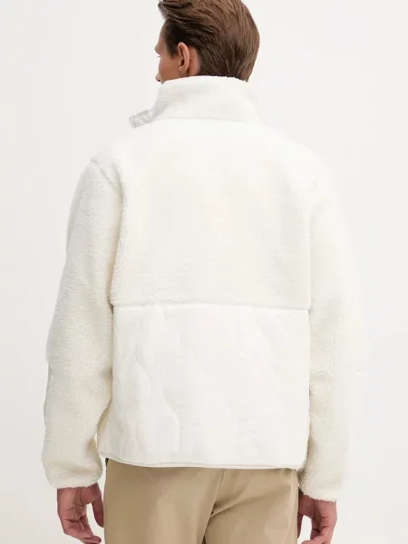 Bunda Tommy Jeans přechodná béžová