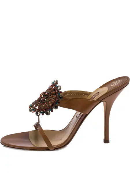 Sandály Gina hnědé