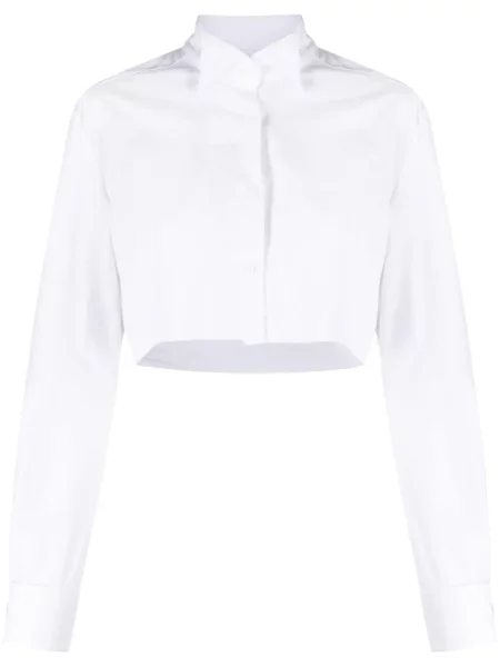 Koszula Almaz o krotszym kroju biała