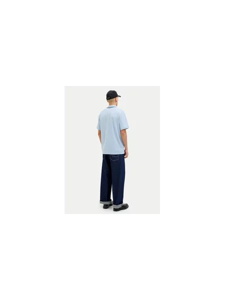 Jack & Jones Polo marškinėliai Hudson Šviesiai Regular Fit mėlyna