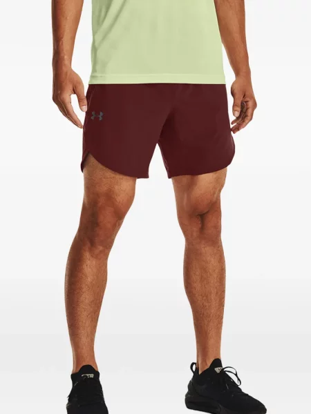 Pantaloni scurți Under Armour stretch roșu