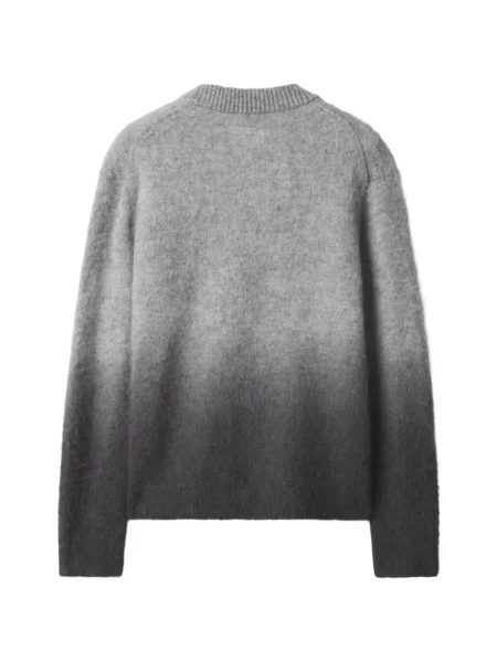 Cardigan Maison Kitsune cu decolteu în V gri