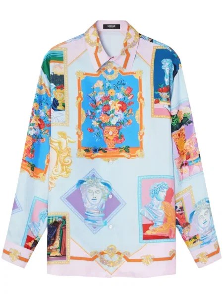 Cămașă Versace albastru