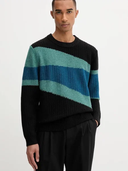 PS Paul Smith pulover de lână negru