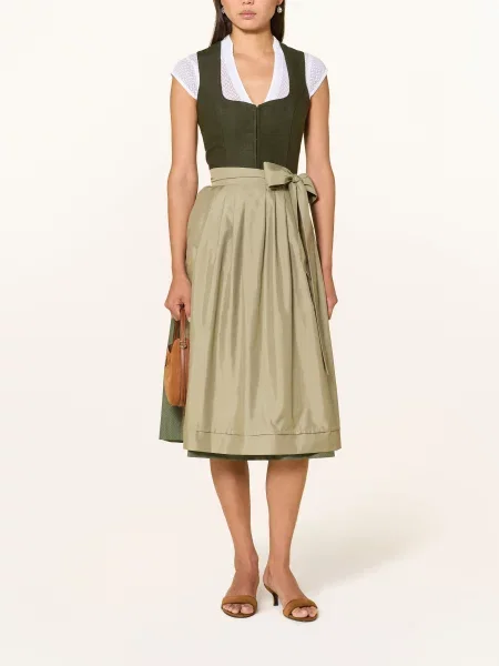 Halenka Heimatglück Tracht bílá