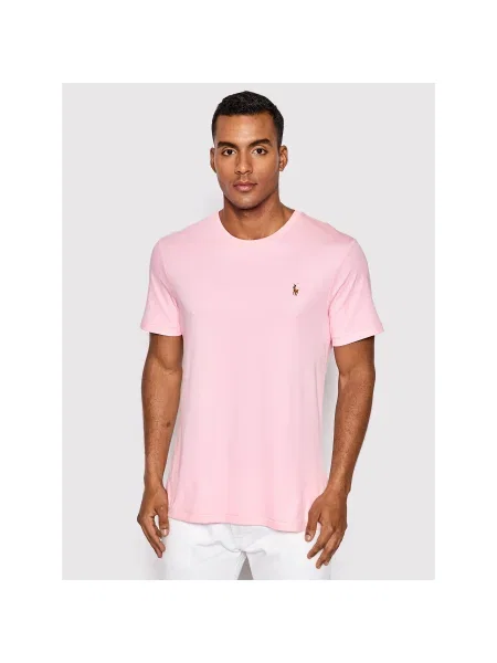 Polo Ralph Lauren Póló Slim Fit rózsaszín