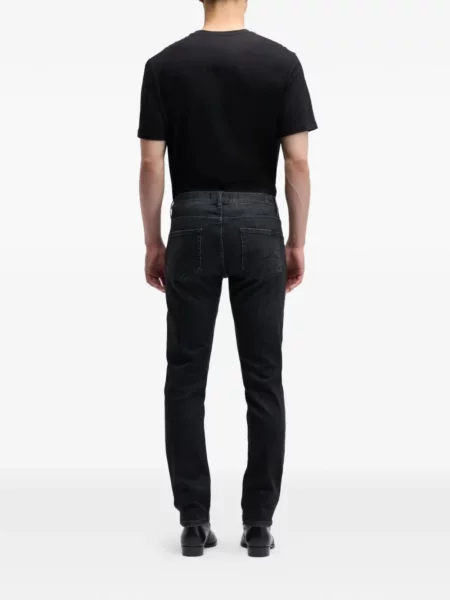 Blugi 7 For All Mankind cu 5 buzunare negru