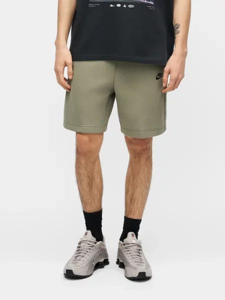 Nike Sportswear Nohavice TECH FLC kaki