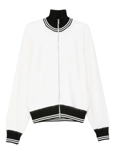 Cardigan Jil Sander alb
