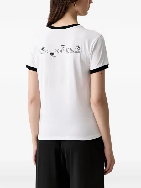 Tricou Karl Lagerfeld alb