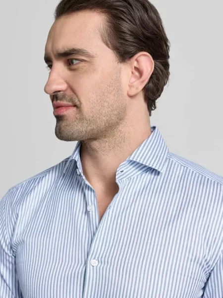 Koszula casualowa z czystej bawełny krój slim fit model HANK' Boss
