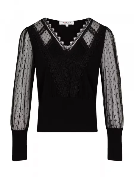 Morgan Tricou negru