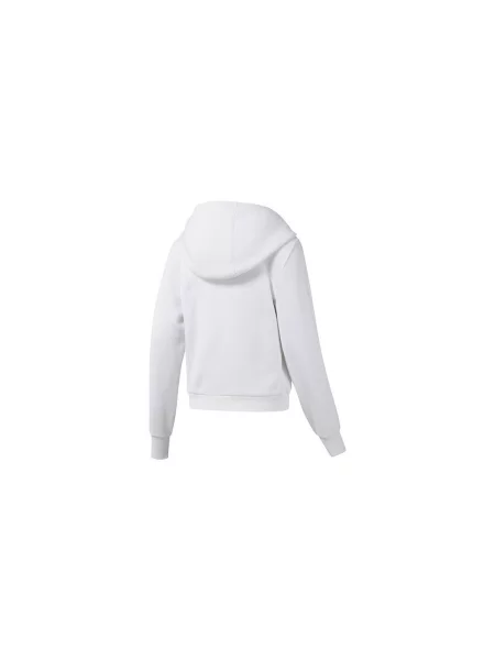 Majica s kapuljačom Reebok Sport s autogramom bijela