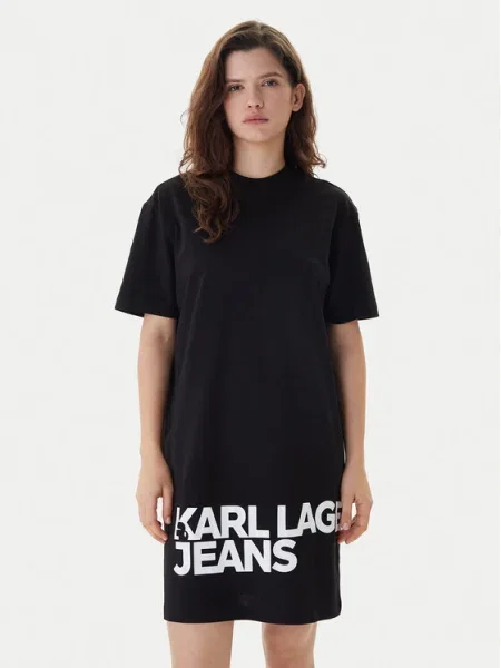 Karl Lagerfeld Jeans Rochie de zi negru