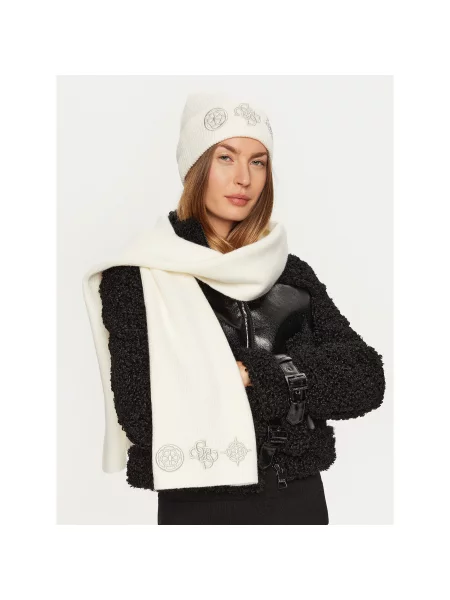 Шапка Guess белая