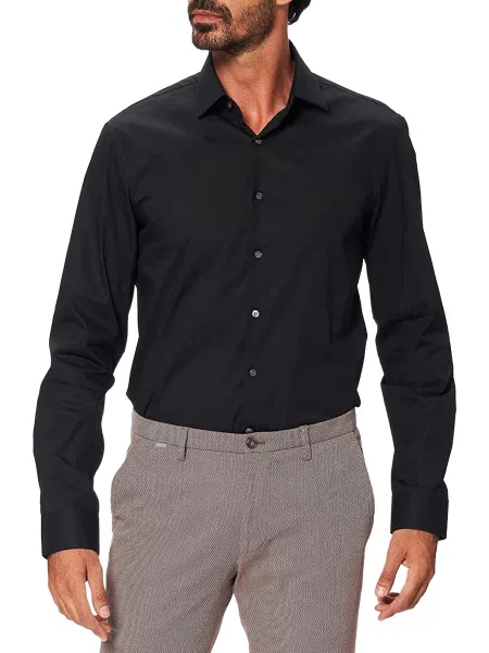 Риза Calvin Klein черно