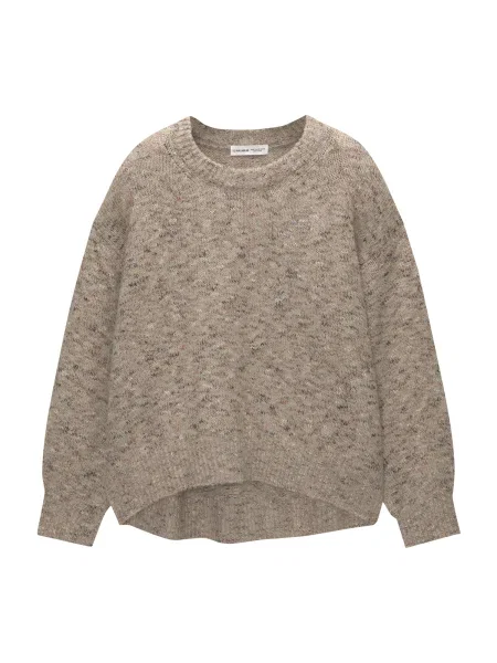 Pull&Bear Pulover maro / amestecat gri