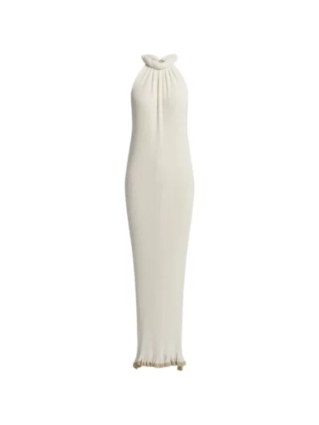 Μάξι φόρεμα Alberta Ferretti με halter λαιμόκοψη