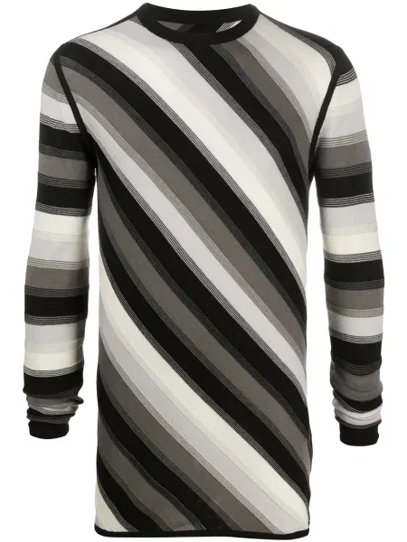 Pulover Rick Owens cu dungi negru