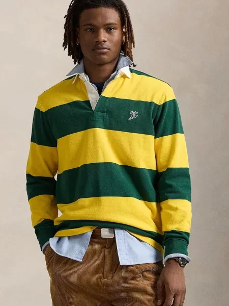 Тениска с дълъг ръкав Polo Ralph Lauren зелено