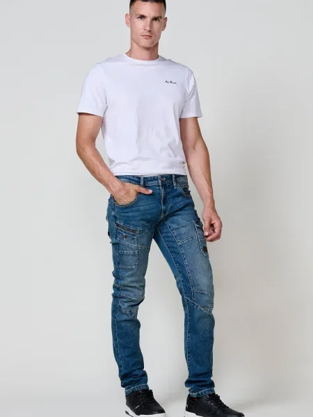 KOROSHI Jeans albastru