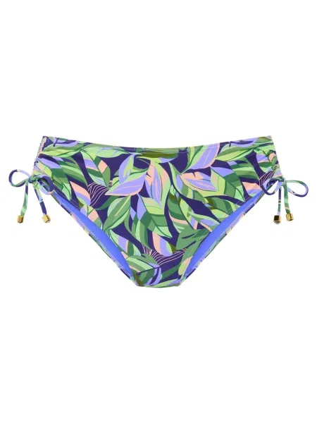 S.Oliver Slip costum de baie indigo mov lavandă / portocaliu piersică verde