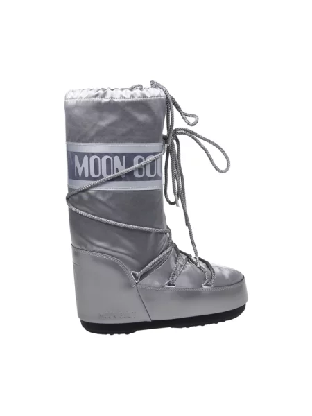 Śniegowce Moon Boot Icon Glance silver szare