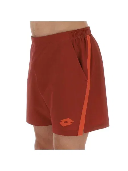 Spodenki tenisowe Lotto Tech short 7 czerwone
