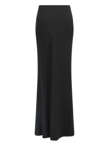 Fusta maxi Alessandra Rich din crep negru