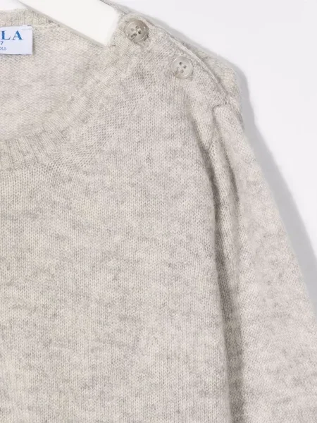 Sweter dziecięcy Siola szary
