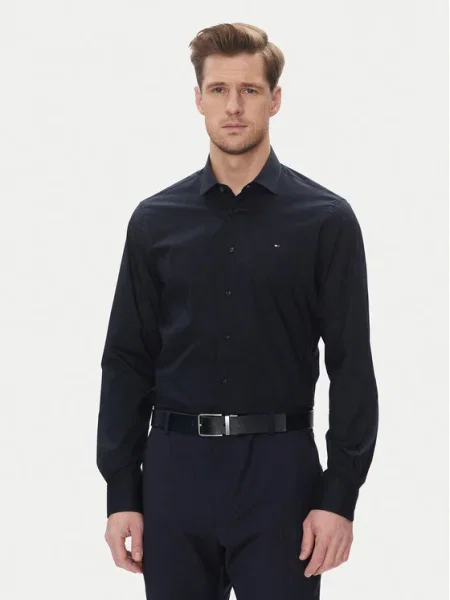 Tommy Hilfiger Cămașă Bleumarin