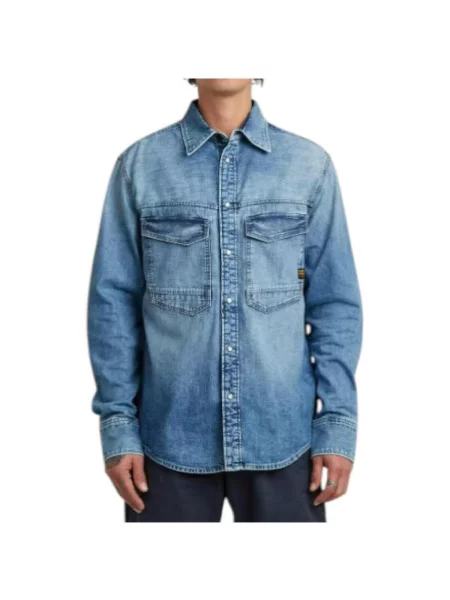 Geacă G-star Raw albastru
