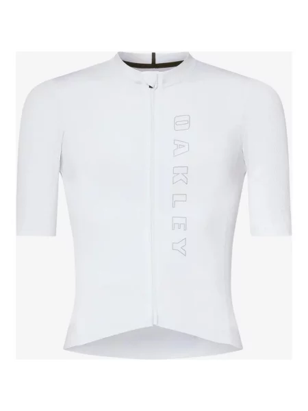 Koszulka rowerowa Oakley Endurance Lite krótki rękaw XS biały